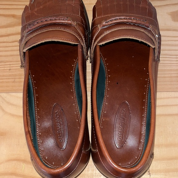Vintage G.H. Bass & Co. Men\'s Brown Leather Penny Loafers Slip On Shoes main image 13